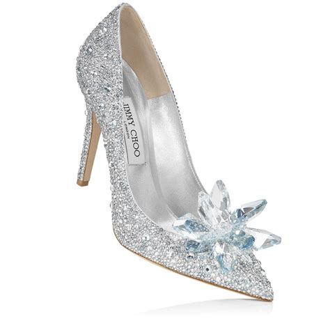 jimmy choo crystal shoes replica|jimmy choo cinderella shoes price.